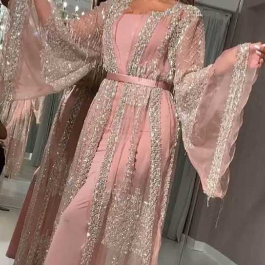 Basic Casual Dresses 2-Piece Spring 2022 New Sequin Dress Womens Sexy Lace Long Sleeve Evening Party Elegant Maxi Robe Longu T230825