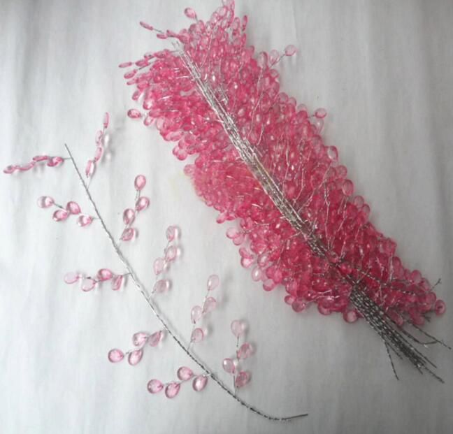 20pcs 30cm Crystals Garland For Bouquets Wedding Brida Venue Decoration New ZZ