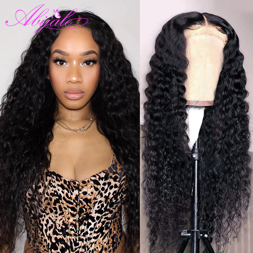 360 5X5 Curly Closure 13X6 Deep Wave Frontal 34 Inches HD Transparent Lace Wig