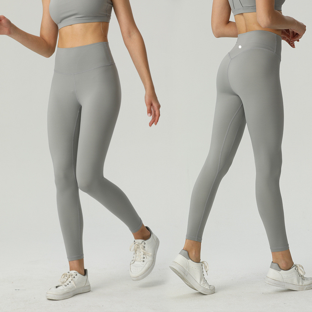 High Waist Yoga 5A quality Leggings Women Push-up Fiess Soft Align Elastic Hip Lift T-shaped Sports Pants Running Training Lady legging