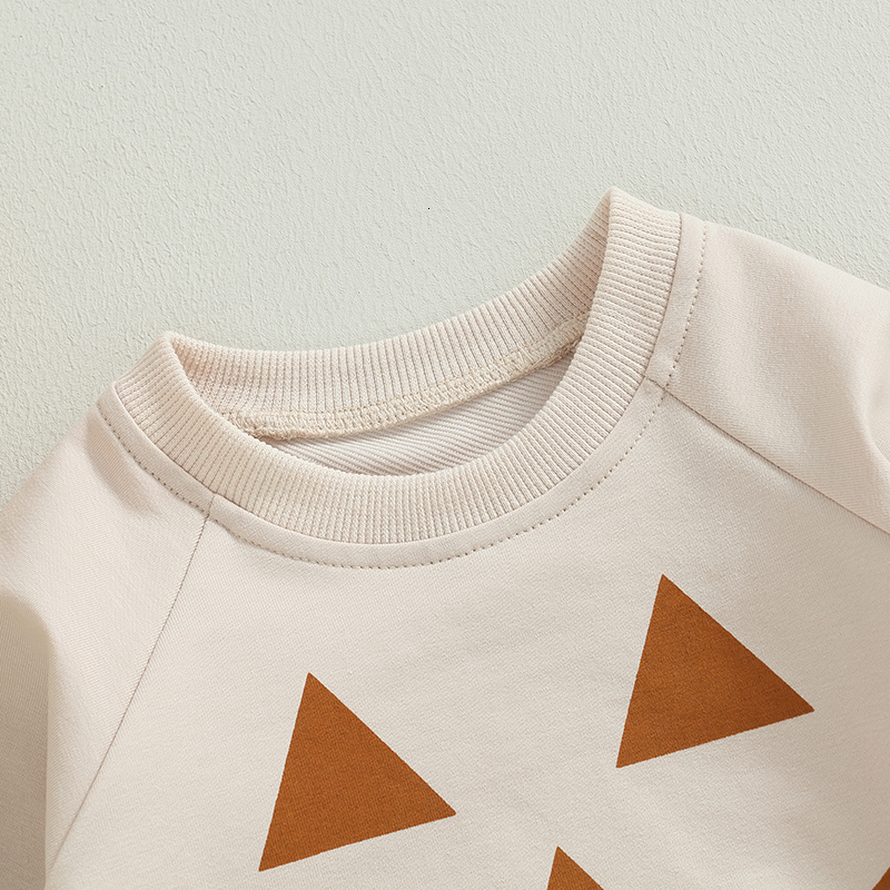 Hoodies Sweatshirts FOCUSNORM 0-4Y Halloween Infant Baby Girls Boys T Shirts Long Sleeve Pumpkin Print Pullover Sweatshirt Autumn Tops 230825