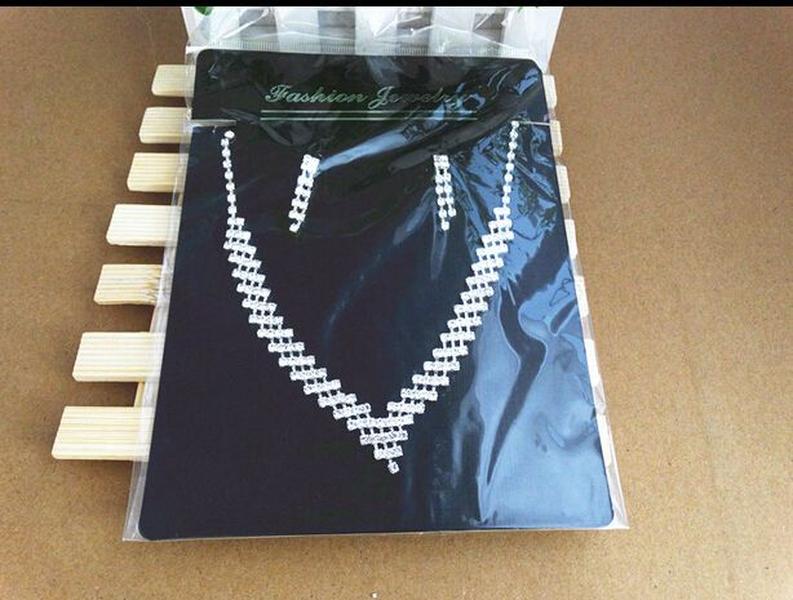 16 Style Bridal Wedding Party Crystal Rhinestone Pendant Necklace Earrings Jewelry Sets Bridal Jewelry Accessories ZZ