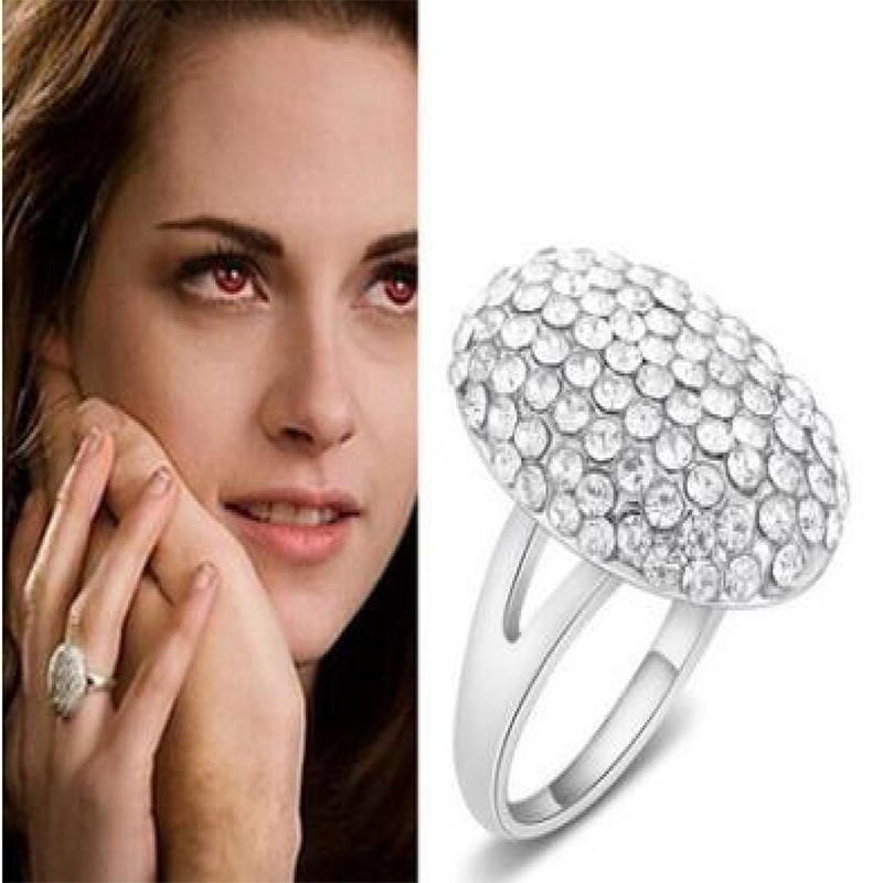 European and American wind Twilight Bella wedding ring full of zinc alloy hand ornaments