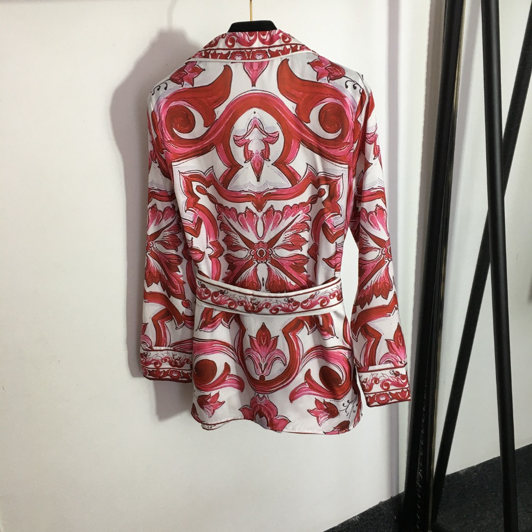 718 2023 Minlan Style Spring Summer Brand Same Style Two Pieces Sets Pants Lapel Neck Empire Long Sleeve High Quality