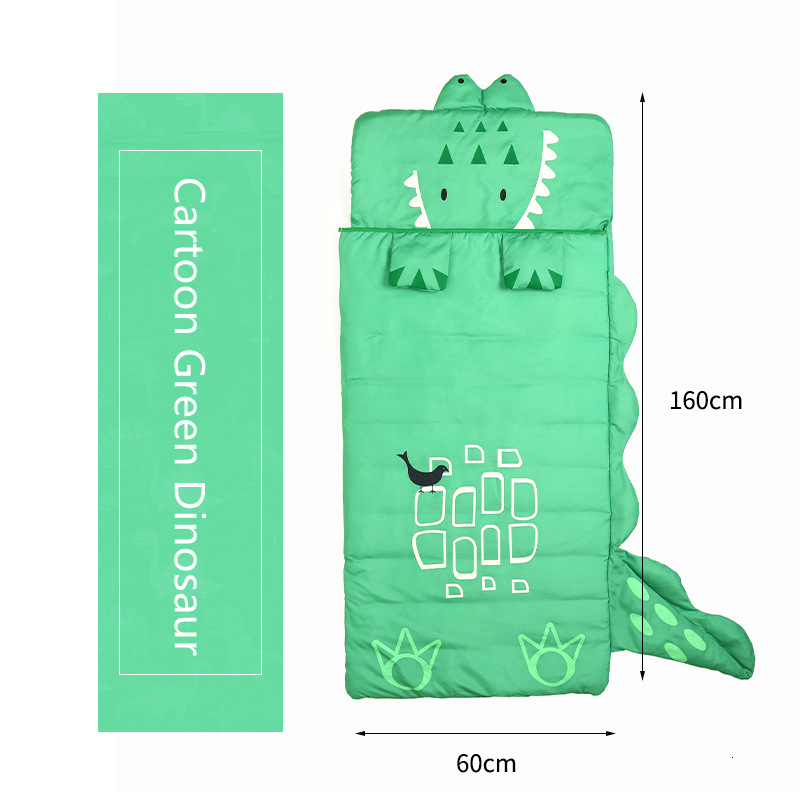 Sleeping Bags Kids Cartoon Sleeping Bag Envelope Winter Children's Blanket Sleepsacks Thick Warm Sleeping Bags Toddler Little Baby Sleep Sack 230