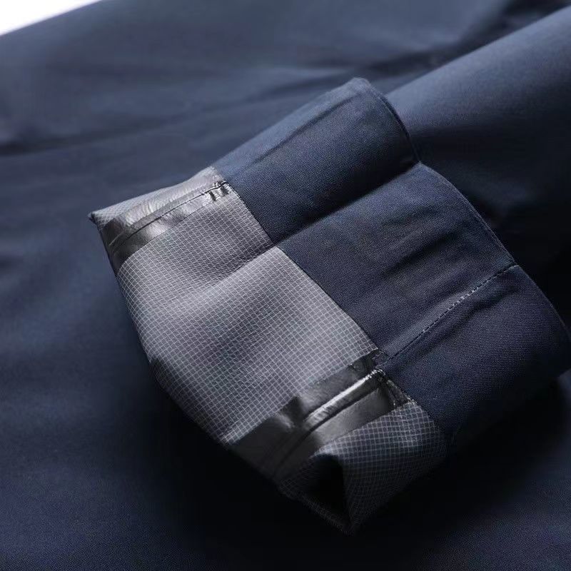 Men's Jackets Men's high-end spring and autumn outdoor sports leisure fishing windproof waterproof breathable pressure rubber jacket 230826