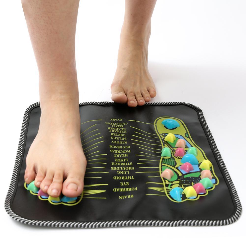 Foot Massager Foot Massage Pad Chinese Health Care Reflexology Walk Stone Pain Relieve Mat Pad for Relax Body Pain Health Care 230826
