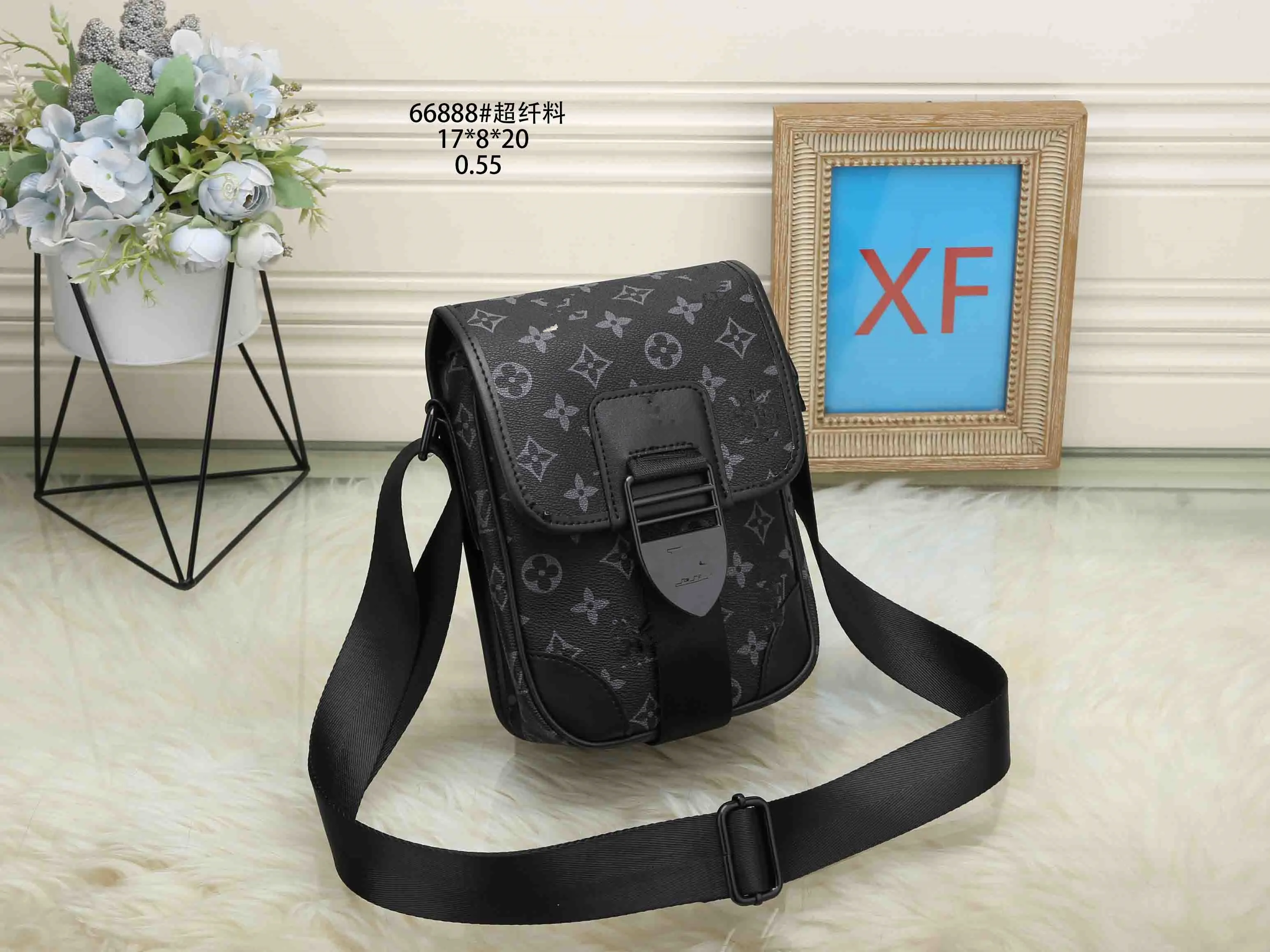 Luxury Designer bag Crossbody bag Women men shoulder bags S-LOCK vertical wearable wallet Brand Mini Purse with Chain Single Card Coin Holder Suitable Phone