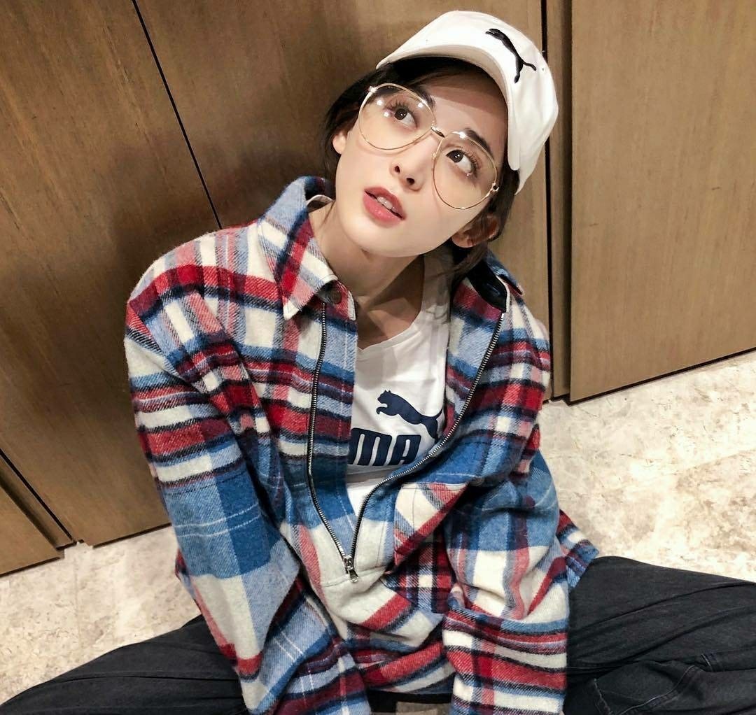Clothing Men Women Printed Outerwear Cotton Coat Long Sleeve Loose Plaid Stripes Half Zipper Jacket Man