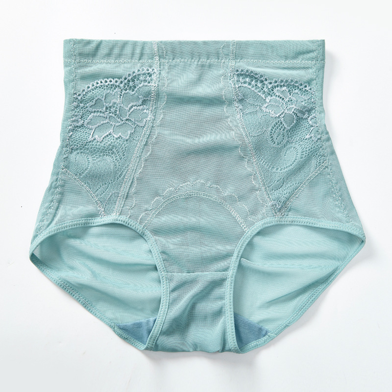 Waist Tummy Shaper Women High Waist Body Shaper Slimming Butt Lifter Shapewear Solid Color Breathable Lace Underwear Tummy Control Panties Hip Pads 23