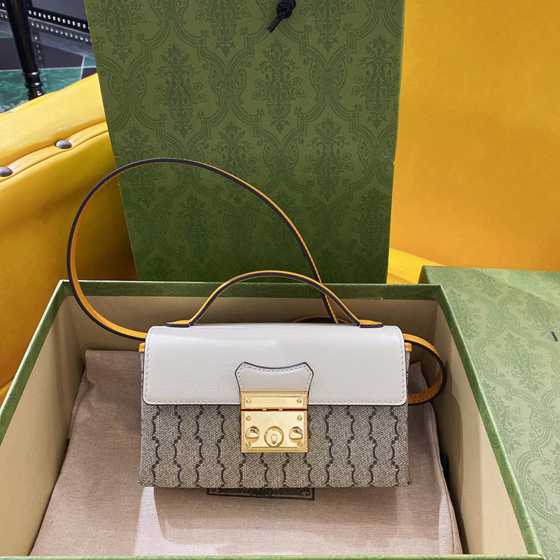 Designer Mini Shoulder Bag 18cm Mini Crossbody Bag 10A Mirror quality Mini Top Handle Bags Women Genuine Leather Flap Bags With Box G097