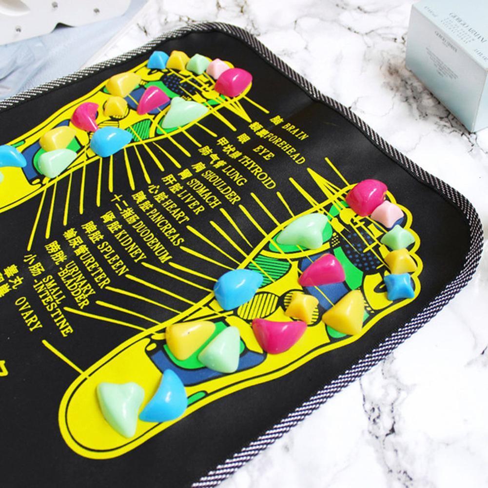 Foot Massager Foot Massage Pad Chinese Health Care Reflexology Walk Stone Pain Relieve Mat Pad for Relax Body Pain Health Care 230826