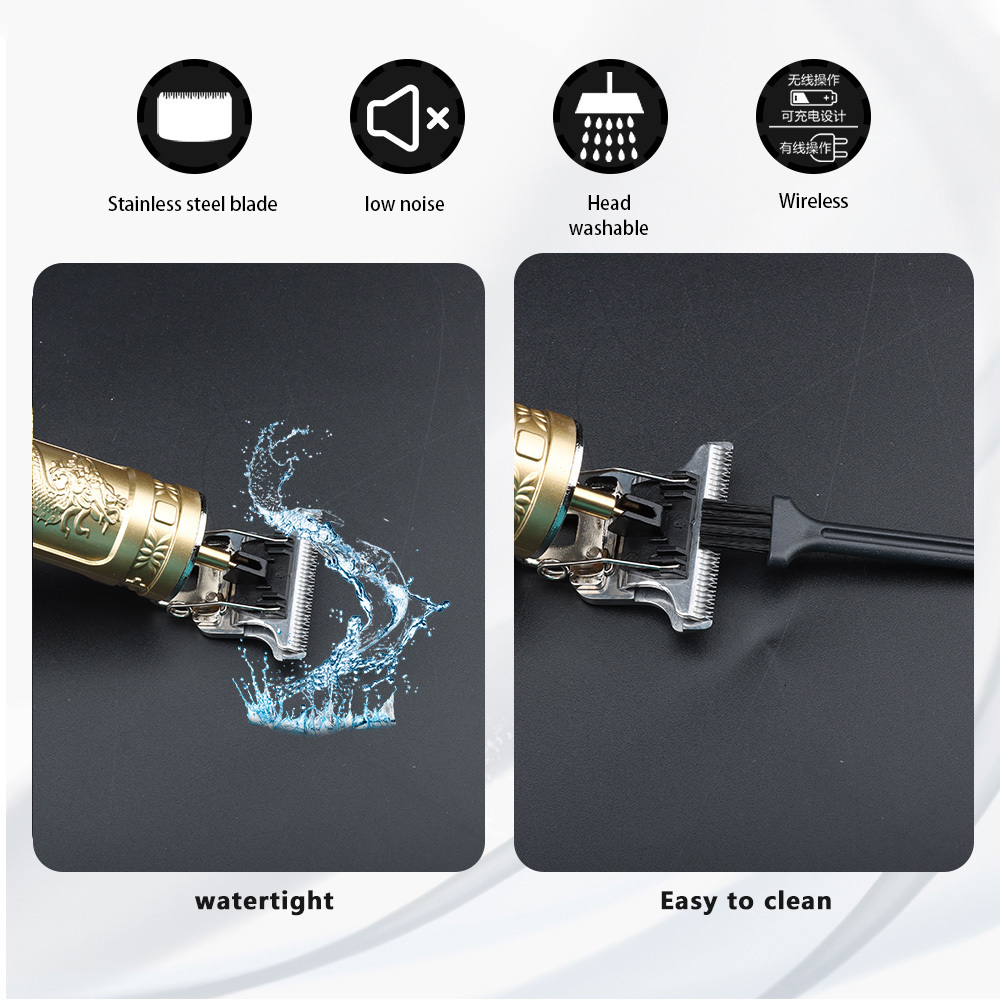 Electric Shavers Hair cutting machine Clippers Rechargeable Shaver Beard Trimmer Professional Men Cutting Machine 230826