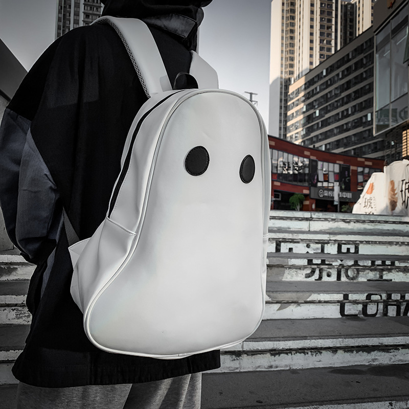 2025 new bags korean style funny ghost personality student fashion street largecapacity backpack halloween school bag 230828 zhanyishengli