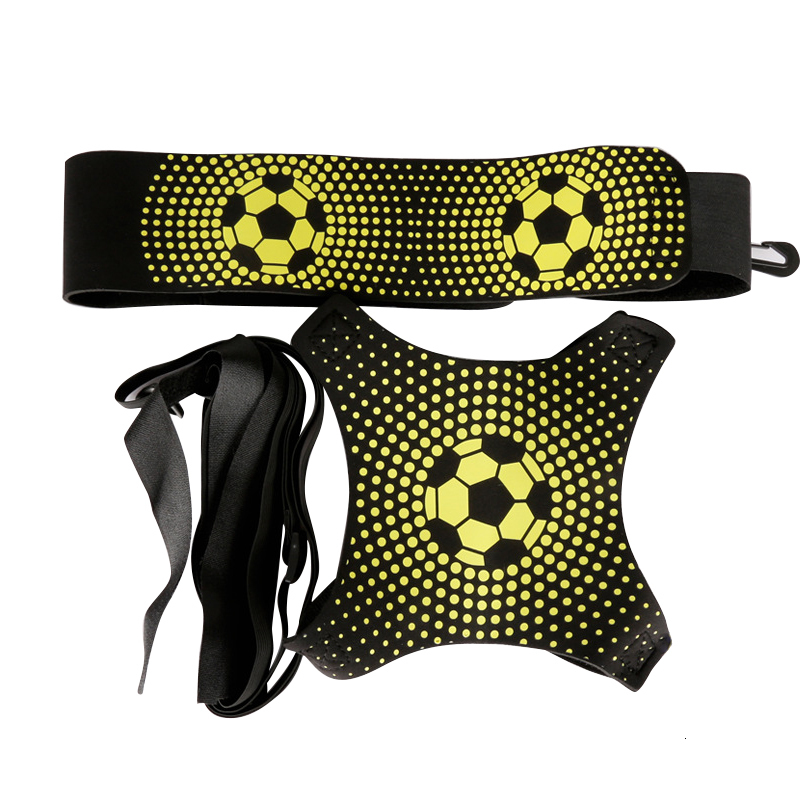 Balls Soccer Ball Juggle Bags Children Auxiliary Circling Training Belt Kids Soccer Kick Trainer Kick Soccer Trainer Football 230826