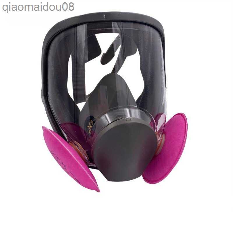 Protective Clothing Anti-Fog 6800 Gas Mask Industrial Painting Spraying Respirator Safety Work Filter Dust Proof Full Face Formaldehyde Protection HKD