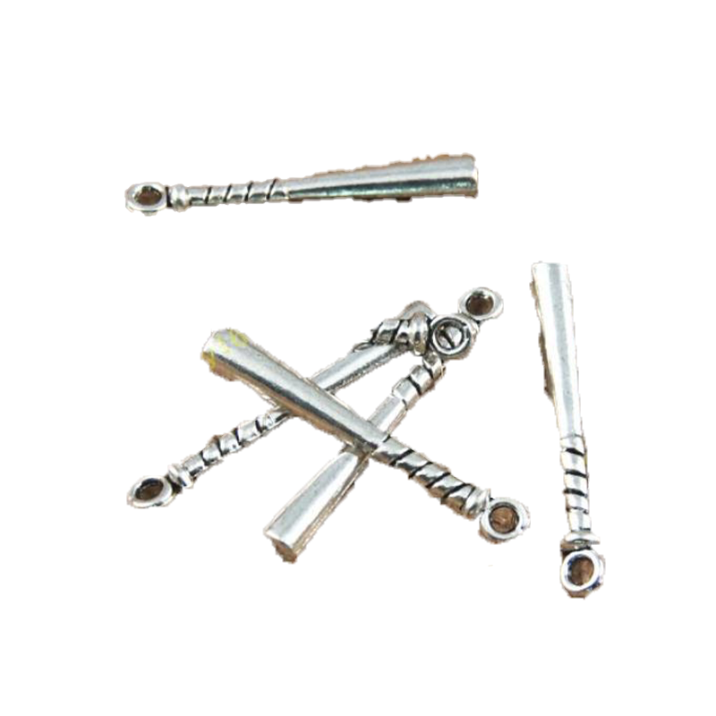 Sport Alloy Charms Baseball Bat Vintage Charms 50pcslot 535mm AAC1108