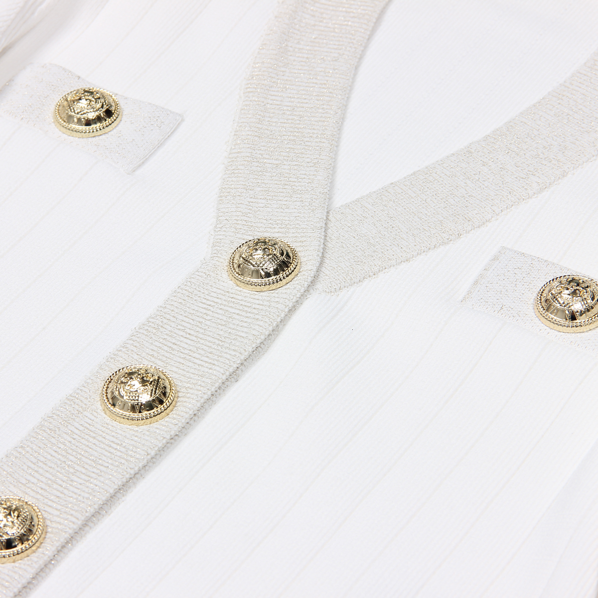 Womens Knits Tees SML Two Colors High Quality Fashion Elastic Knitted Fabric VNeck Button Long Sleeve Slim Fit Casual Cardigan 230826