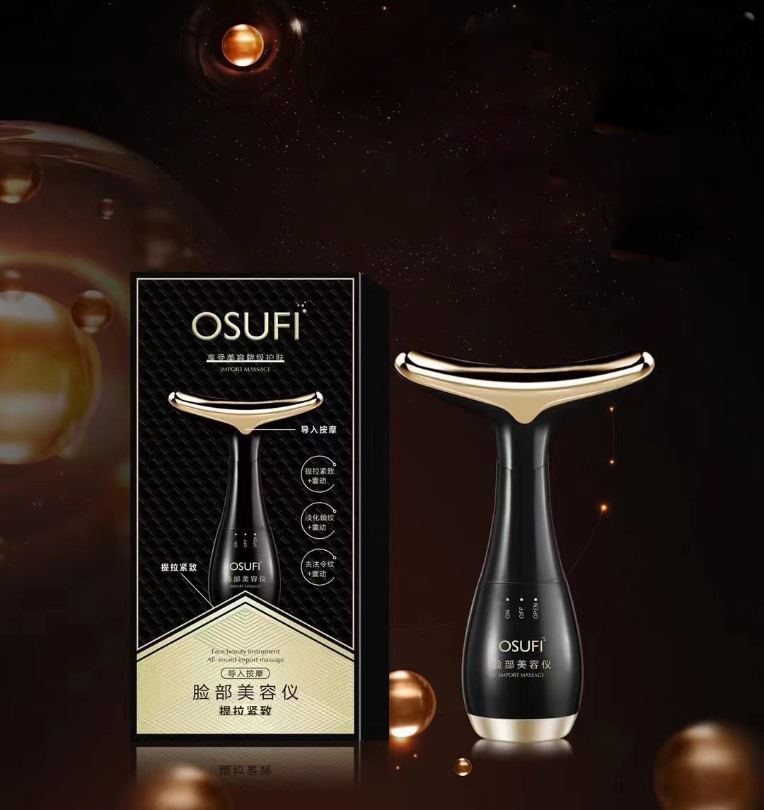 Face Massager Neck Massage Instrument Lifting Jawline Skin Tightening Low Frequency Massager Mini Galvanic Face Lifting Slim Face Care 230826