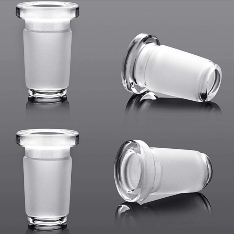 Smoking Hookah Glass Adapter Converter 10mm 14mm 18mm Male to Female Joint Connector For Hookahs Bowls Slide Banger Nail Oil Burner Downstem Accessories