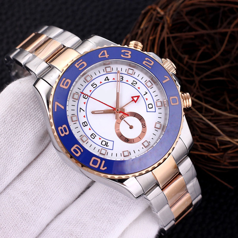 abb_watches Mens Watch Yatch Automatic Mechanical Watches Luxury Model Dial Master WristWatch Round Stainless Steel Watch For Men With Box Vintage Designer Watches