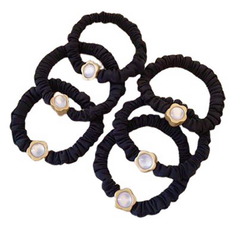 Exquisite Cat Eyes Hair Rope Fashion Hair Ties Solid Color Scrunchies Bun Hair Ropes Elastic Hairbands Women Ponytail Holder Headwear 2498