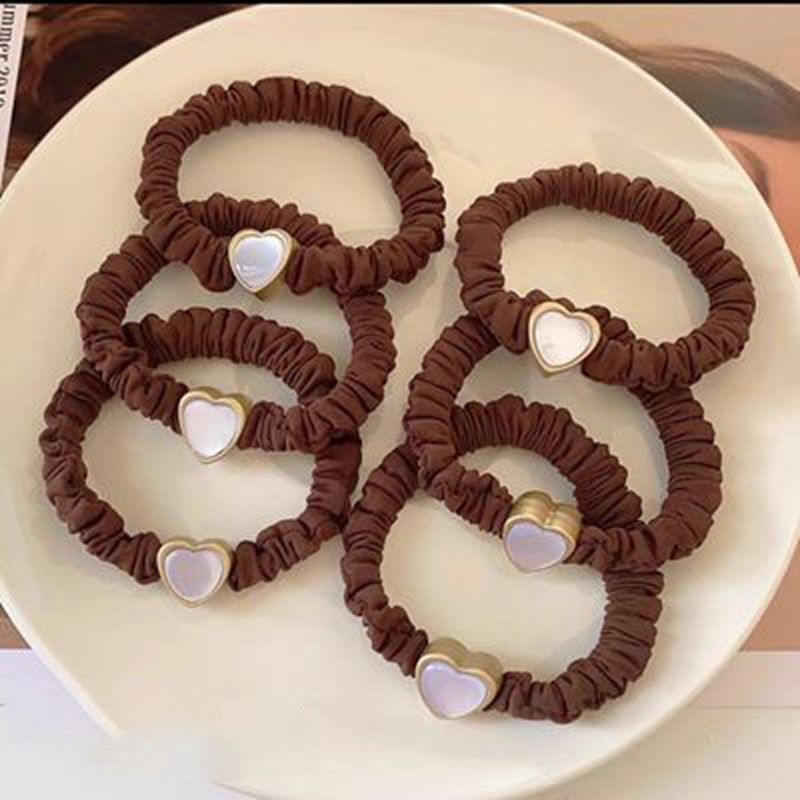 Exquisite Cat Eyes Hair Rope Fashion Hair Ties Solid Color Scrunchies Bun Hair Ropes Elastic Hairbands Women Ponytail Holder Headwear 2498