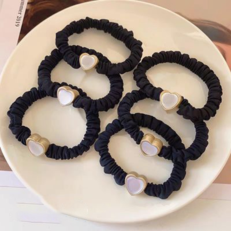 Exquisite Cat Eyes Hair Rope Fashion Hair Ties Solid Color Scrunchies Bun Hair Ropes Elastic Hairbands Women Ponytail Holder Headwear 2498