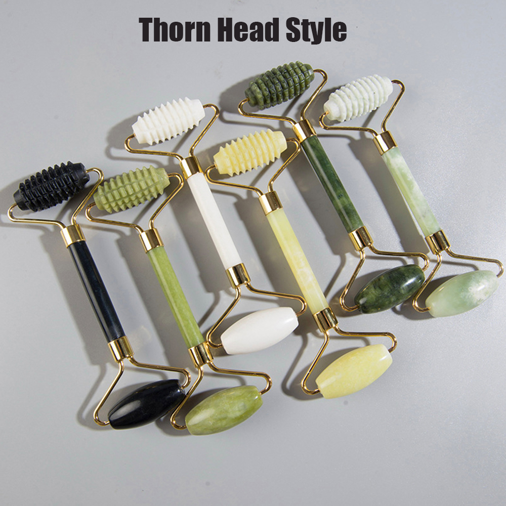 Face Massager Natural Jade Face Roller Gua Sha Scraper Set Masssager for Face Neck Body Skincare Beauty Guasha Massage Tool Slim Lift 230826