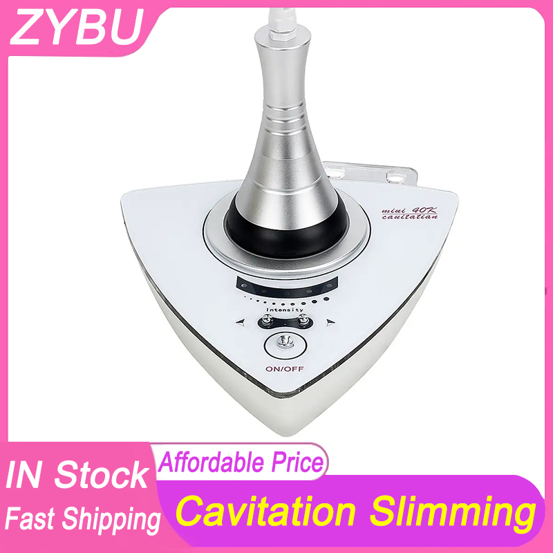 Mini Cavitation Machine 40K Ultrasonic Cavi Lipo Slimming Body Shaping Home Slim Beauty Salon Spa Weight Reduce Fat Removal Cellulite Burning Fat Expl
