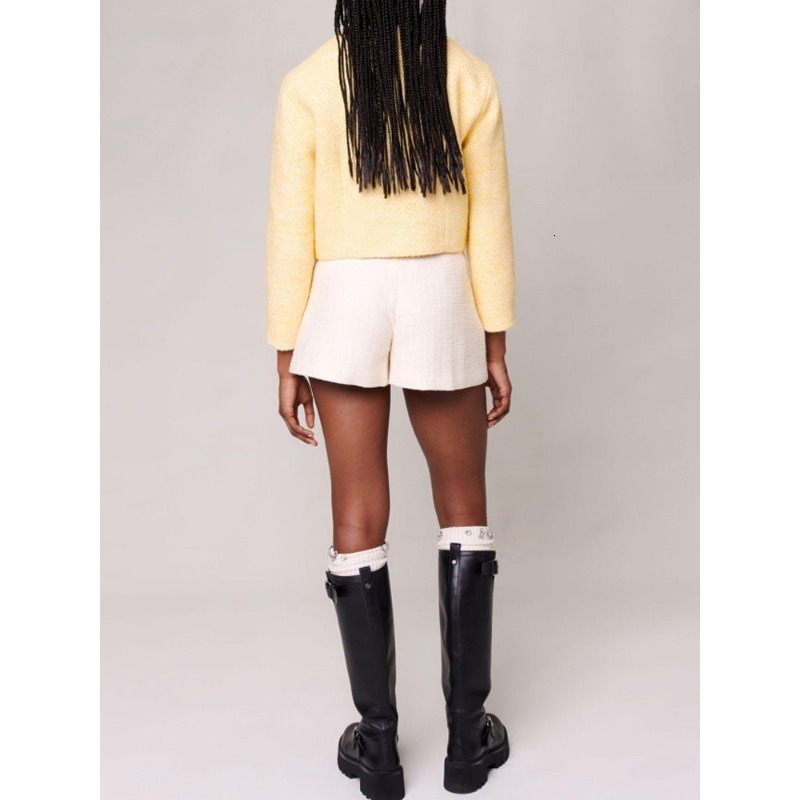 Womens Jackets VII Winter Clothes Tweed Cardigan Short for Female Coats In Promotion Clothing Offers 230828