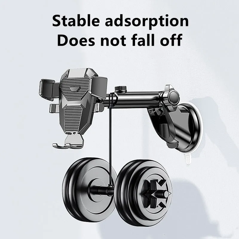 Sucker Car Phone Holder for Mount Stand Mobile Cell Support for IPhone 14 13 12 11 Pro Xiaomi Huawei Samsung Multiple phone models