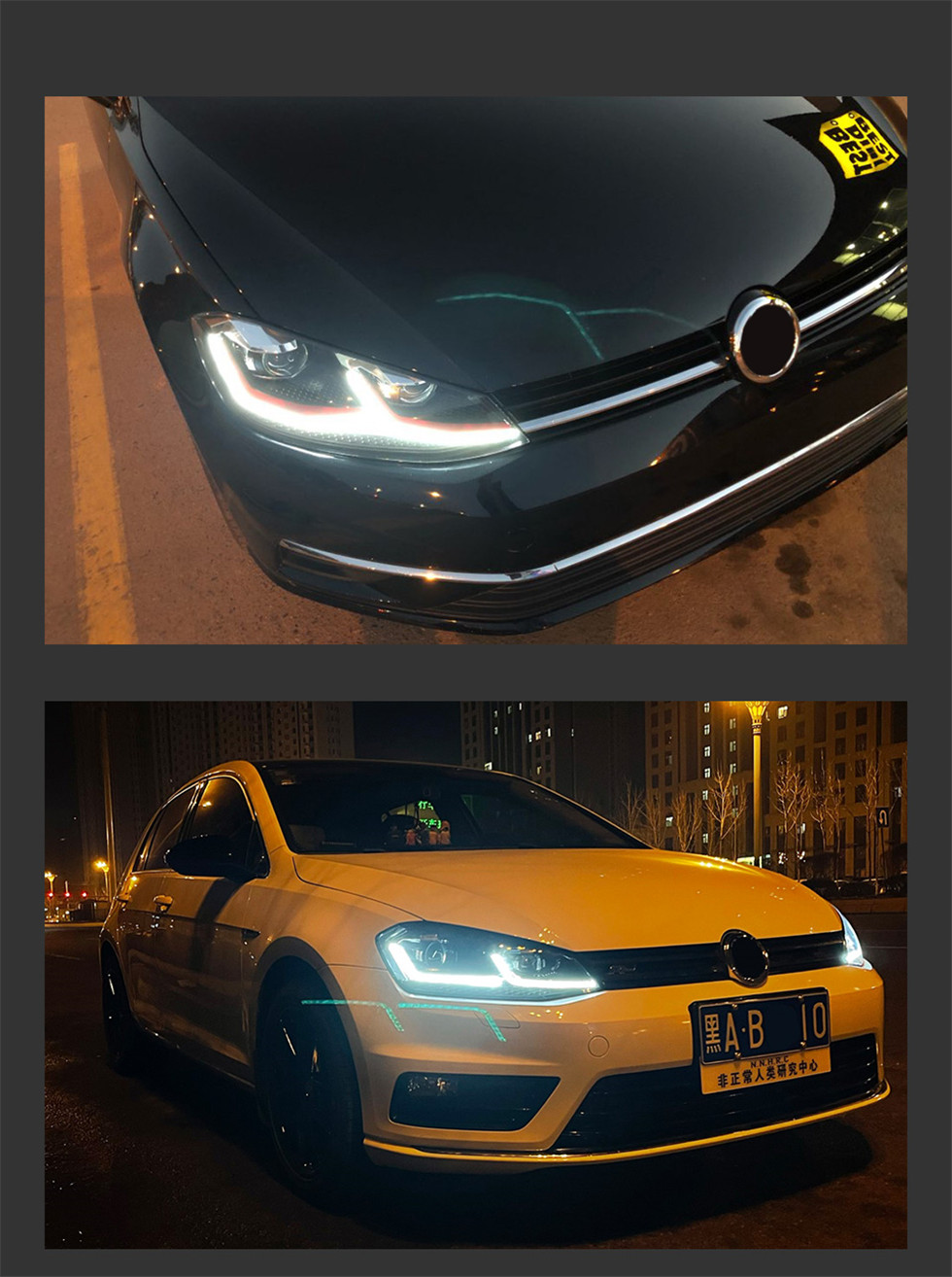 Car Lights for VW Golf 7.5 LED Headlight 2013-20 20 Golf 7 Hid Head Lamp Dynamic Signal Bi Xenon Driving Light