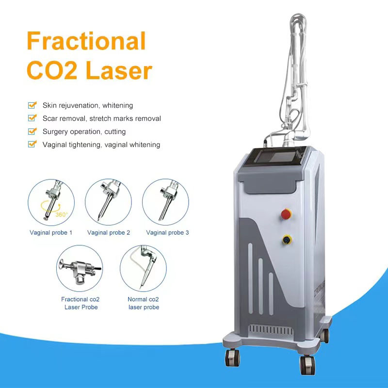 Co2 Fractional Machine for For Wrinkle Removal and Acne Scar Removal Vagina Tighting Pigment Removal Skin Resurfacing Machine