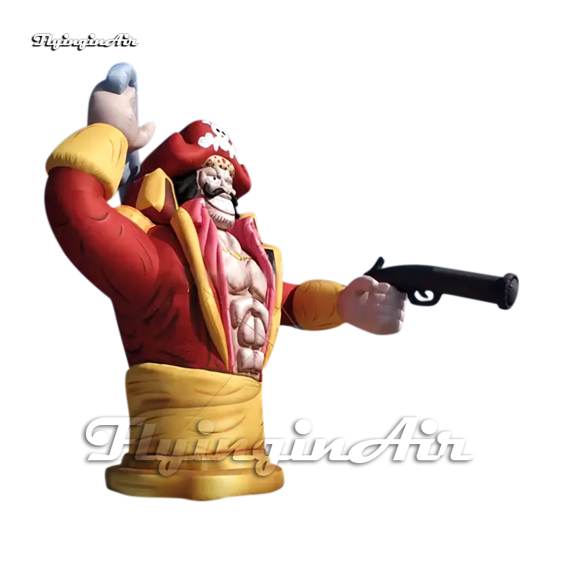 Wonderful Large Inflatable Gol D Roger The Greatest Pirate Captain Cartoon Character Anime ONE PIECE Figure For Event Show