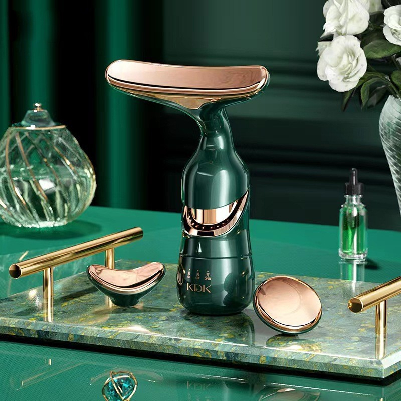 Face Massager Neck Massage Instrument Lifting Jawline Skin Tightening Low Frequency Massager Mini Galvanic Face Lifting Slim Face Care 230826