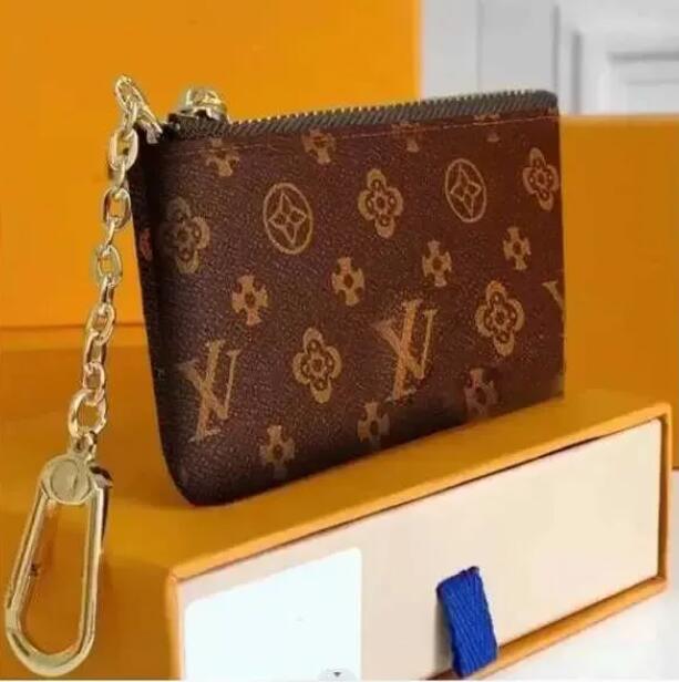 2021 Womens Men women Key Wallets Designer Fashion Coin Purse Card Holder genuine leather zipper Bag Accessoires M62650