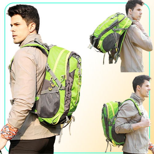 Cycling Bags 40L Water Resistant Travel Backpack MTB Mountainbike Camp Hike Laptop Daypack Trekking Climb Back For Men Women259D