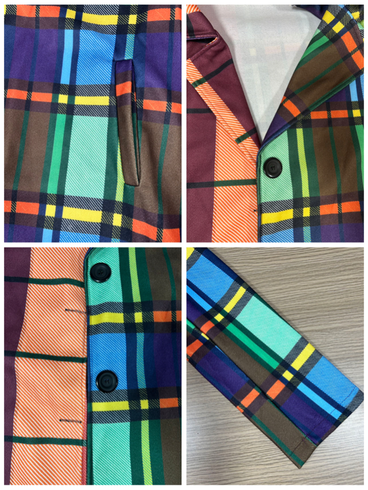 Women's Wool Blends Women Long Sleeved Lapel Woolen Coat Fashion Elegant Temperament Winter Coat Warm Loose Printed Pockets Women's Clothes 