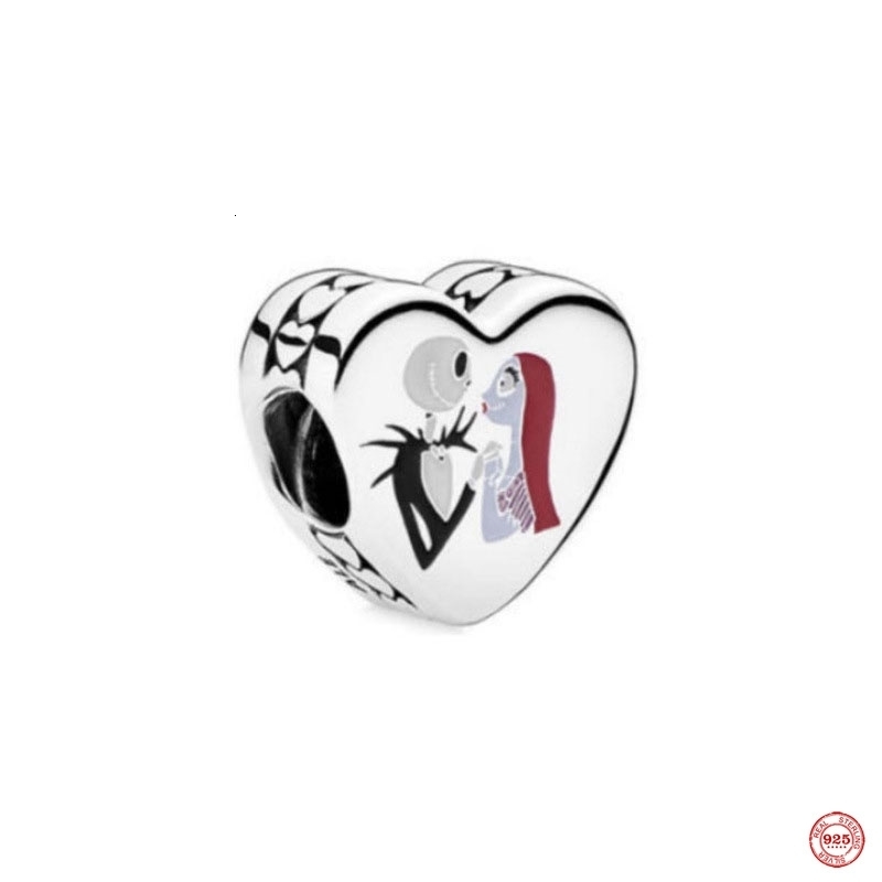 Charms 100 5 Silver Halloween Charms Bat Pendant Pumpkin Beads Fit Original Bracelet Fashion DIY Jewelry for Women Gift 230826