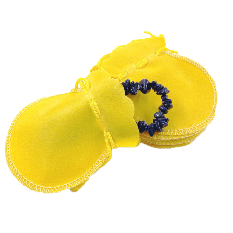 7 x 8 cm 100 pcs Jewelry Pouches Bags Mouth Rope Hoist Beam Velvet Christmas Gift BagWeddingParty Bag Jewelry Packaging Displa