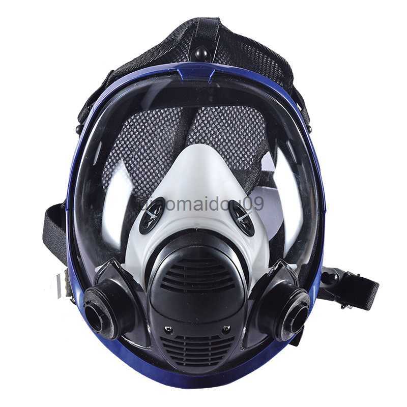 Protective Clothing 6800 Gas Mask With Filters/Cottons Anti-Dust Full Face Respirator For Spray Paint Chemical Welding Anti-Fog Goggles HKD230825