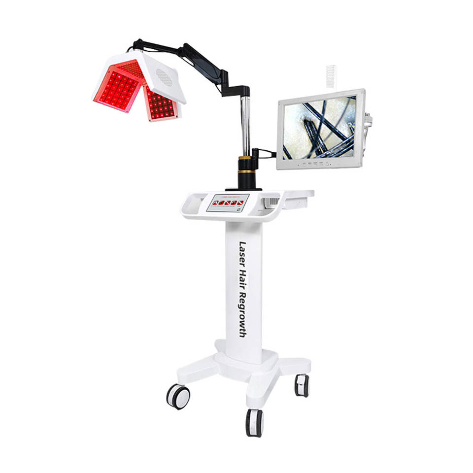 2023 Hair Loss Treatment 650nm Red Wavelength Laser Hair Regrowth Machine Scalp Treatment Diode Laser Led Hair Growth Machine