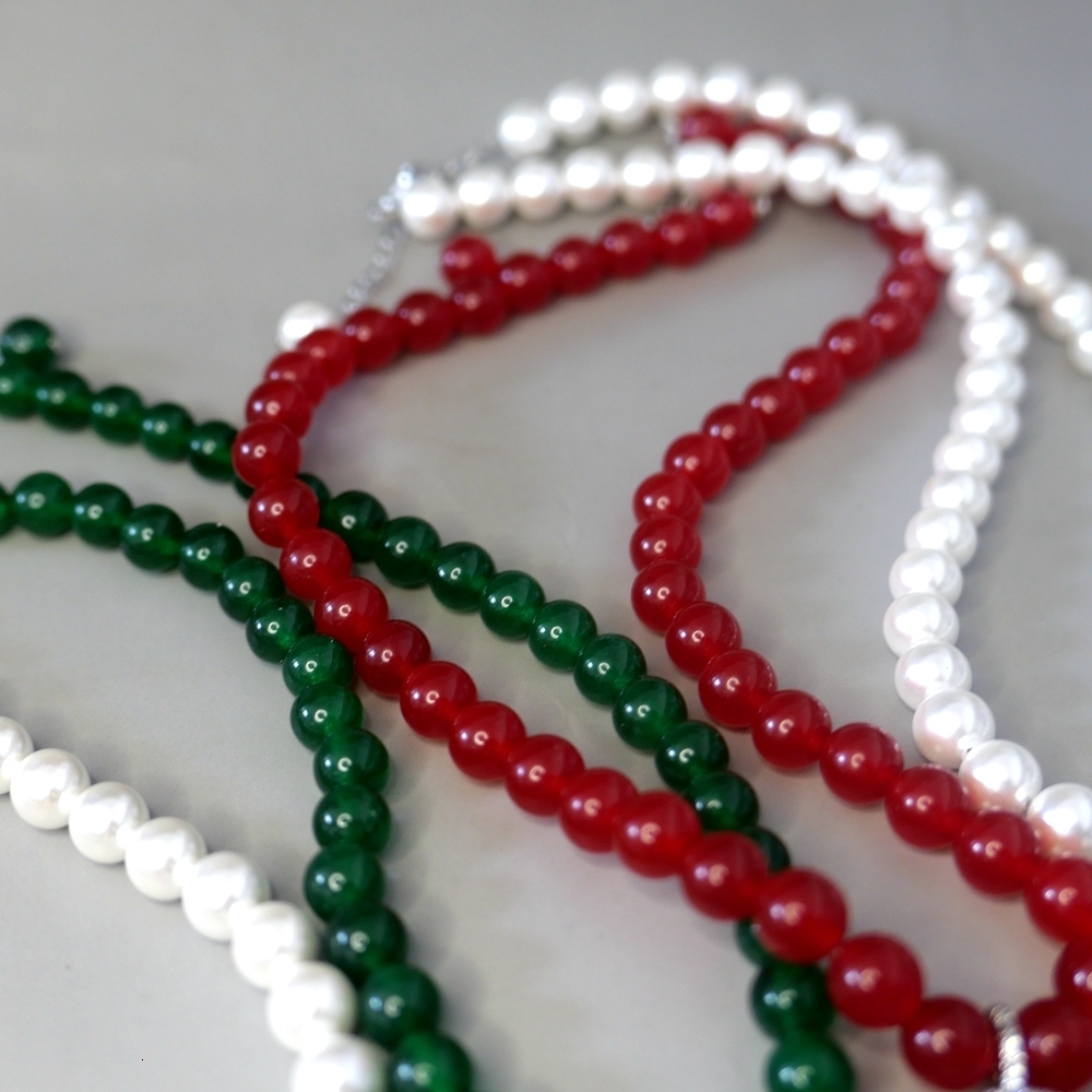 Pendant Necklaces Leopard Zircon Animal Shape Panther Pearl Emerald Green Agate Red Beads Chain Necklace for Women copper jewelry 230828