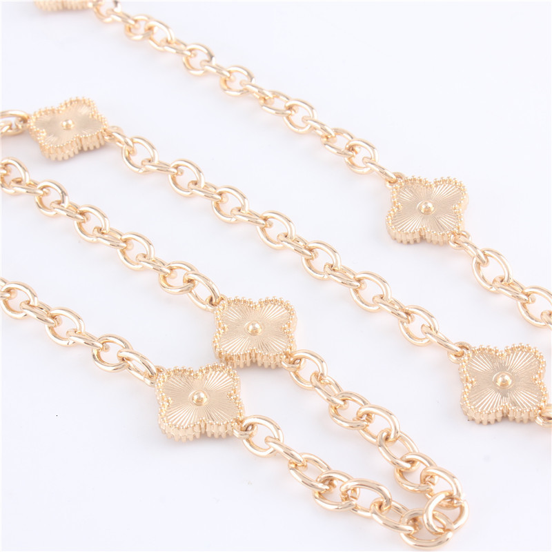 Belts Flowers Gold Chain Belts for Women Dress Waistband Appreal Accessories Metal Thin Strap Corset Belt 230829