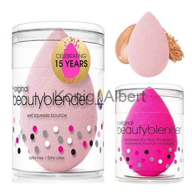 Makeup Tools Beauty Blender Water Drop Powder Puff Fluorescent Rose Wet and Dry Smear-proof Makeup Sponge L231208