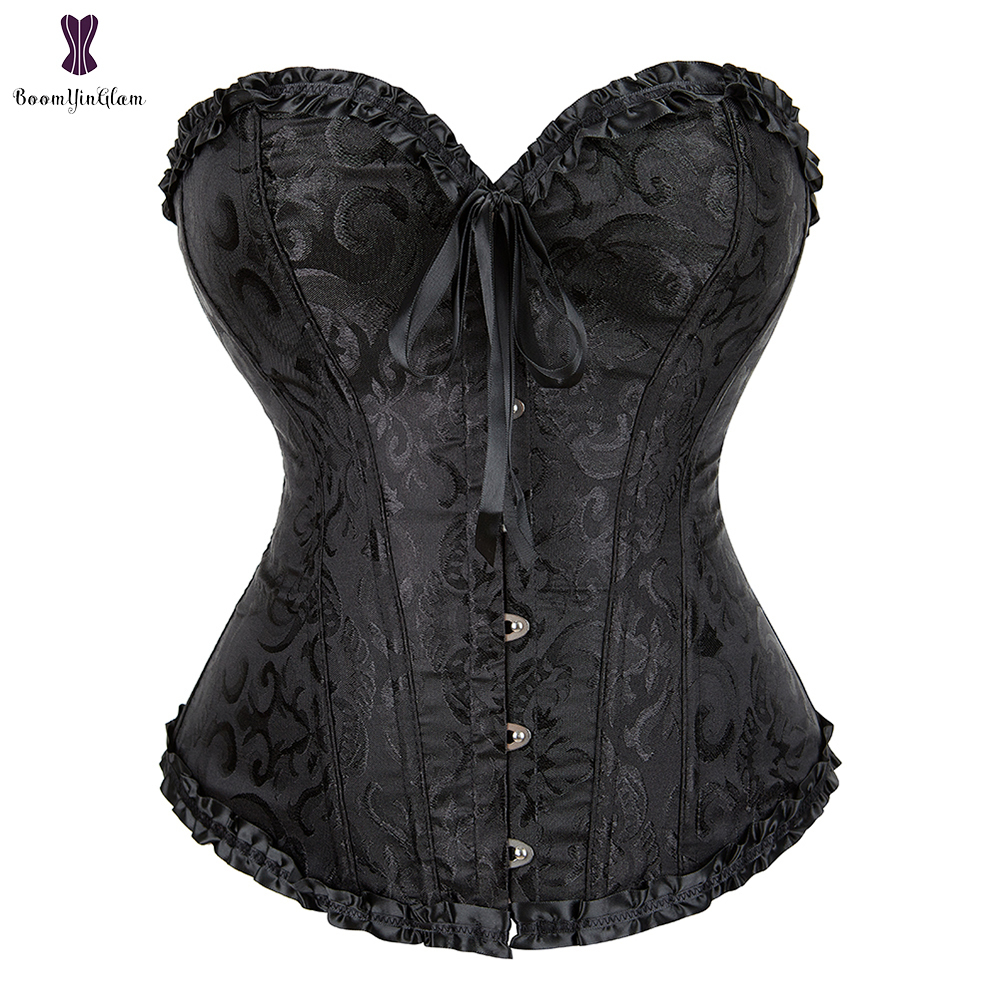 Waist Tummy Shaper Green Apricot Red Pink Steampunk Korset Women Lingeries Dance Wearing Costumes Floral Lace Boned Corsets And Bustiers #810 230828