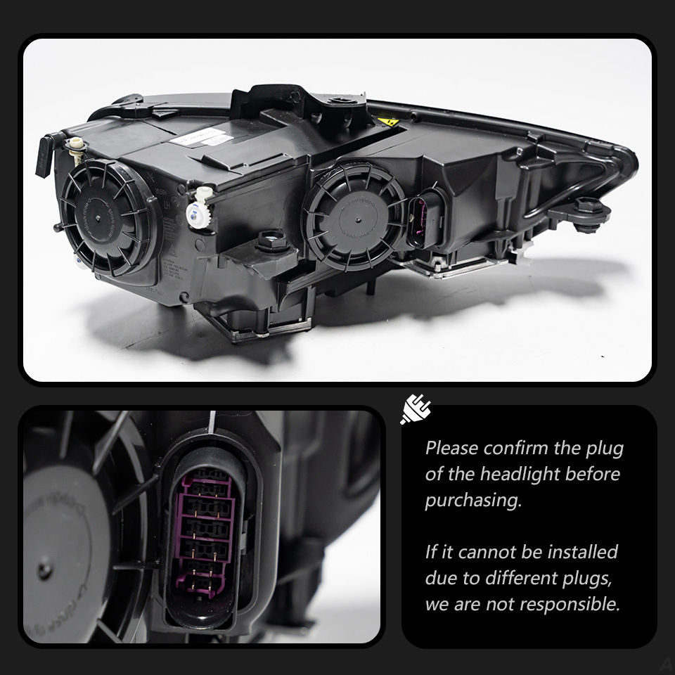 Car Lights for Audi A3 LED Headlights 2013-20 16 A3 8V Original Xenon Lights Upgrade LED Headlight Signal Lamp