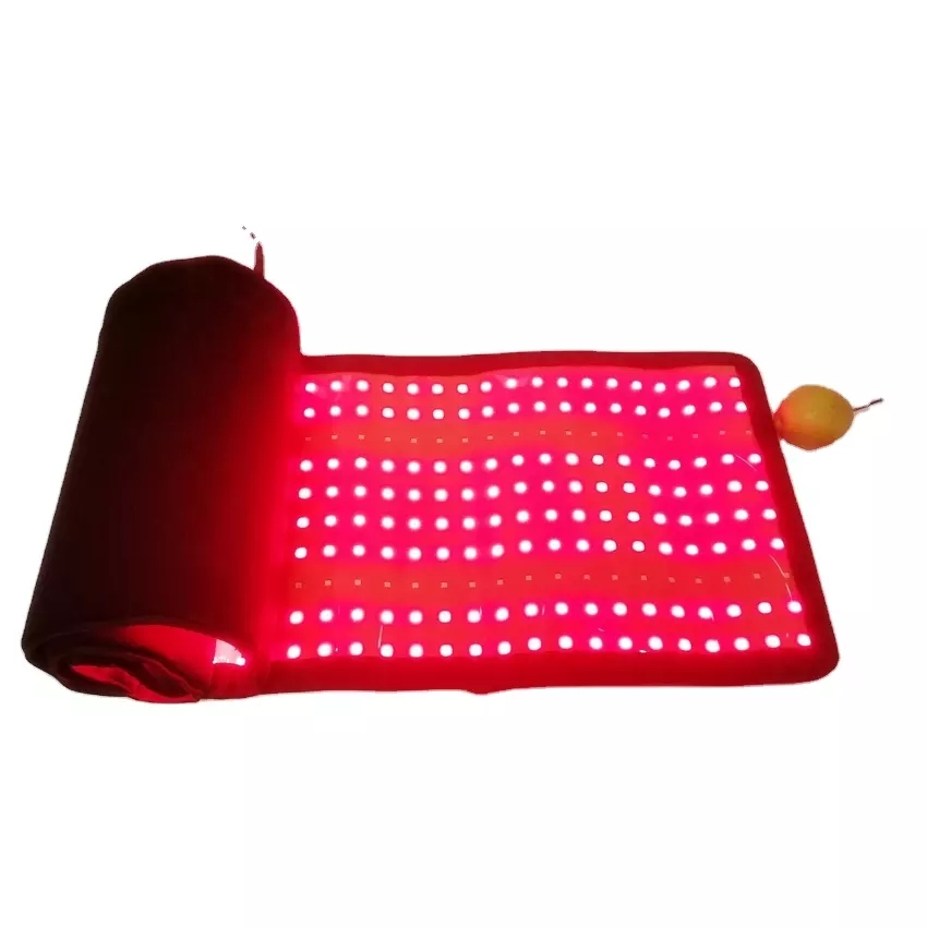 Home Spa Treatment Blanket 635nm 850nm LED Infrared Red Light Therapy Beauty Salon Equipment for Joint Pain Relief Yoga Mats