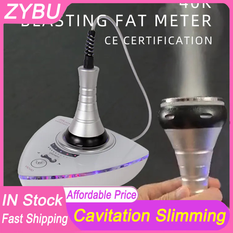 Household Mini Home Use Cavitation Ultrasound Fat Reduction Weight Removal Cellulite Loss Mini 40K Cavitation Body Slimming Ultrasonic Burning Explosi